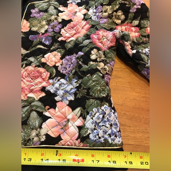 Vintage floral cropped jacket by Principles Size 12 - Picture 7 of 12